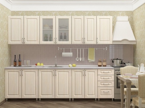 Кухонный Гарнитур Венесуэла  МДФ 2600 мм