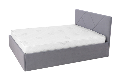Кровать Лима серо-голубая